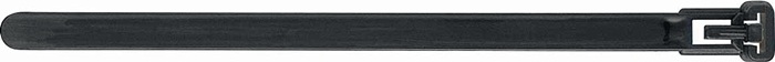 Kabelbinder L.300mm B.7,6mm PA 6.6 schwarz 100St./Btl.
