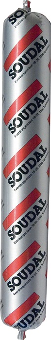 Silikondichtstoff Silirub BauN transp.600ml Schlauchbeutel SOUDAL