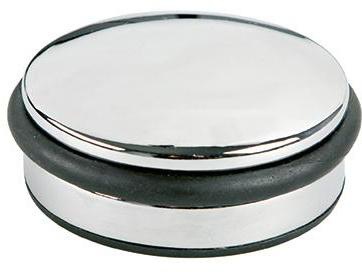 ALCO Türstopper 2850 10x4cm 1000g Metall/Gummi chrom