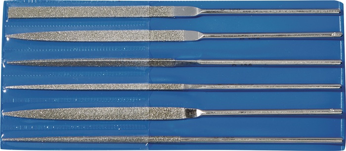Diamantnadelfeilensatz L.140mm 6-tlg.D 126 TECWERK