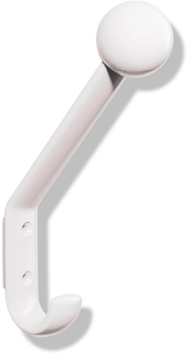 Garderobenhaken 477.90.080 einfach A.116mm PA 92 grau H.172mm HEWI