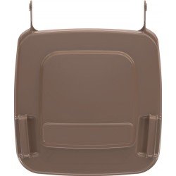 Deckel PE braun f.Müllgroßbehälter 80l SULO