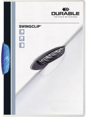 DURABLE Klemmmappe SWINGCLIP 226006 DIN A4 max. 30Bl. Klemme bl