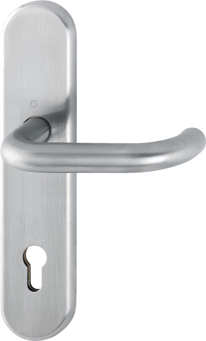 Langschild-Halbgarnitur Paris E138F/3310 VA F69 PZ 92mm DIN L/R HOPPE
