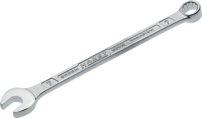Ringmaulschlüssel 600N SW 7mm L.118,5mm Form A Spezialstahl HAZET