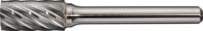 Frässtift ZYA INOX D.10mm Kopf-L.20mm Schaft-D.6mm HM Verz.Normal,fein TECWERK