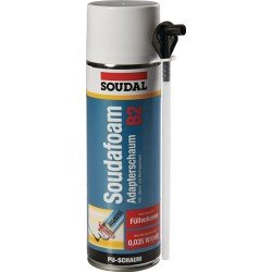 1K-Montageschaum SOUDAFOAM 500 ml B2 champagner m.Einw.-Handsch.Dose SOUDAL