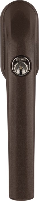 Fenstergriff FG300 B AL0125 Alu.braun abschl.ABUS