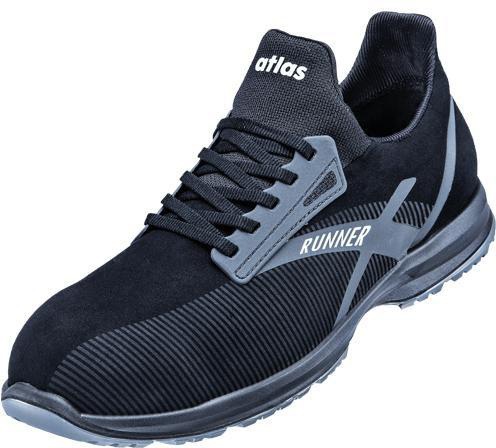 Sicherheitsschuh RUNNER 95 Gr.40 W.10 grau/schwarz S3 SRC ESD ATLAS
