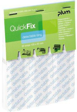 QuickFix Fingerverbände Refill 5509 Detectable Long 30 St./Pack.