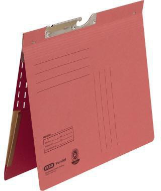 ELBA Pendelhefter 100570026 DIN A4 Dehntasche 320g Karton rot