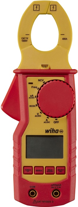 Stromzangenmultimeter b.1.000V AC CAT IV 1.000VV WIHA