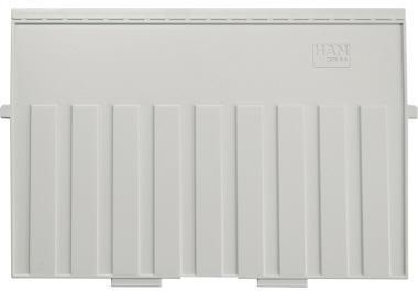 HAN Stützplatte 9024-11 DIN A4 quer Polystyrol lichtgrau