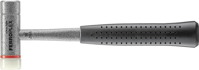 Schon- u.Schlosserhammer FERROPLEX L.290mm Kopf-D.30mm hart STA