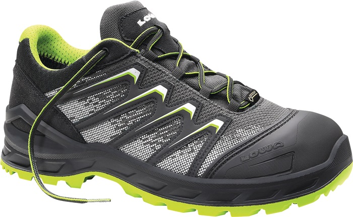 Sicherheitsschuh Larrox Work GTX grey Lo Gr.41 grau/grün S3 HI HRO CI SRC