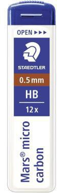 STAEDTLER Feinmine Mars micro carbon 250 05-HB 0,5mm 12 St./Pack.