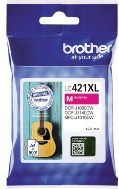 Brother Tintenpatrone LC421XLM 500Seiten magenta