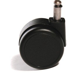 Rl.f.weiche BD D.55mm f.Bürodrehstuhl Stift-L.25mm Stift-D.10mm 5 St/Btl.TOPSTAR