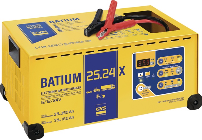 Batterieladegerät BATIUM 25-24 6/12/24V 25 A GYS
