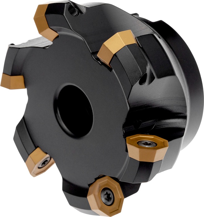 Planfräser ISO 63A05R-S45OD06D D.22mm Rechtslauf Schneid-D.72,5mm PRAMET