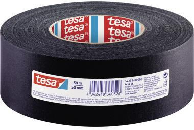 tesa Gewebeband 57231-00000 50mmx50m schwarz