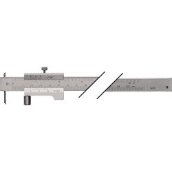 Streichmaß 200mm m.Laufrolle TECWERK