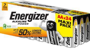 Energizer Batterie Alkaline Power E303271600 AA 24 St./Pack.