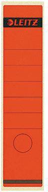 Leitz Ordneretikett 16400025 lang/breit Papier rot 10 St./Pack.
