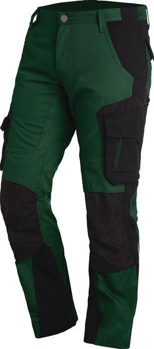Arbeitshose FLORIAN Gr.52 grün/schwarz FHB