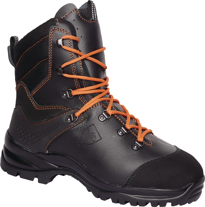 Forstsicherheitsstiefel KAILASH Gr.42 schwarz/orange GlattlederS3 HRO CI HI SRC