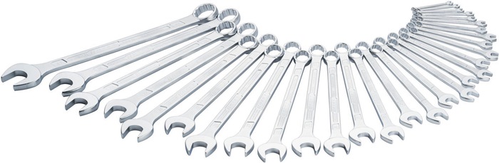 Ringmaulschlüssel-Satz 600N 30-tlg.SW min.5,5-41mm CV-Stahl HAZET