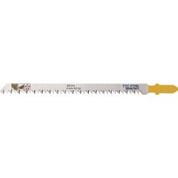 Stichsägeblatt Gesamt-L.132mm Zahnt.3mm S.1,45mm HCS 5 St./Karte TECWERK