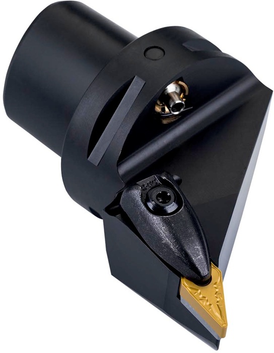 Klemmhalter ISO C5-DVJNL-35065-16 D.50mm m. Polygonkupplung Linkslauf