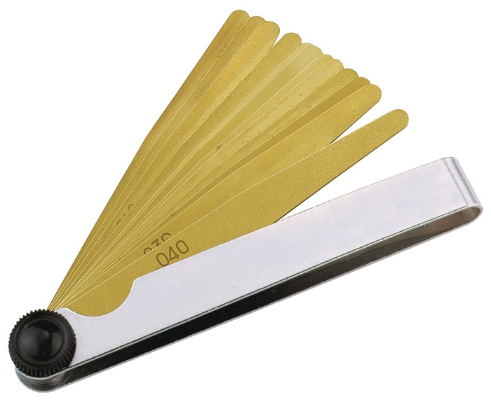 Fühlerlehre Blatt-St.0,05-1,0mm MS L.100mm Bl.20 St.TECWERK