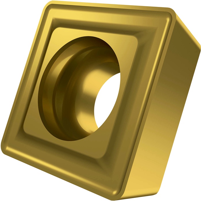 Bohr-Wendeschneidplatte ISO SCET 150512-UD:D8330 D.5,6mm PVD beschichtet Gold