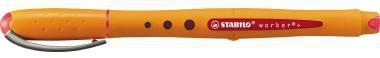 STABILO Tintenroller bionic worker 2018/40 M 0,5mm rot