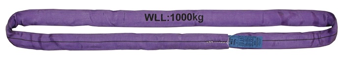 Rundschlinge DIN EN 1492-2 Umfang 4m violett Tragf.einf.1000kg TECWERK