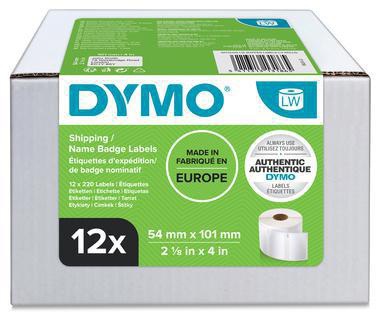 DYMO Versandetikett 13186 S0722420 54x101mm ws 2.640 Etik./Pack.