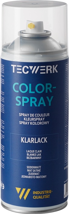 Colorspray klarlack seidenmatt 400ml Spraydose TECWERK