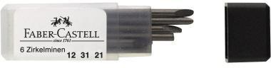 Faber-Castell Zirkelmine 123121 in Dose 6 St./Pack.