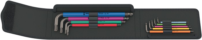 Winkelschraubendrehersatz 950/9 Hex-Plus Multicolour Imperial 1 9-tlg.zöllig
