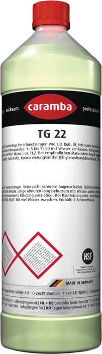 Industriereiniger TG 22 1l Konzentrat Flasche CARAMBA