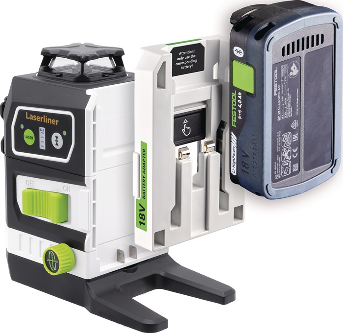 Akku-Adapter PowerAdapter Festool LASERLINER