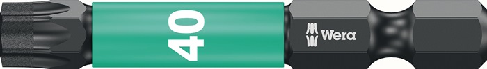 Bit 867/4 IMP DC T40 L.50mm 1/4 Zoll E6,3 Impaktor,DC Box m.5 Bits WERA