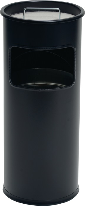 Kombiascher Ø260xH620mm schwarz Stahlbl.DURABLE
