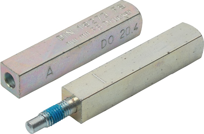 Panik-Stift 120 FS SECURE 4-KT.9mm TS 51-57mm geteilter Vollstift OGRO