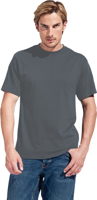 Mens Premium T-Shirt Gr.XL steel grey PROMODORO