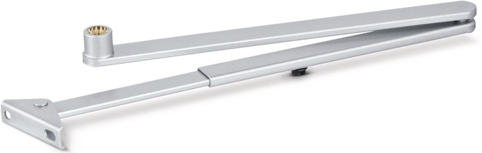Normalgestänge silber Stand.f.TS 4000/2000 GEZE