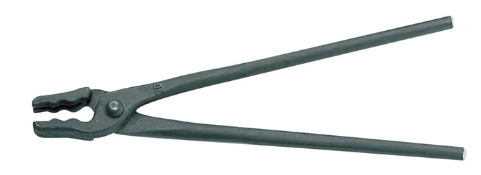 Schmiedezange L.500mm Flachmaul schwarz GEDORE