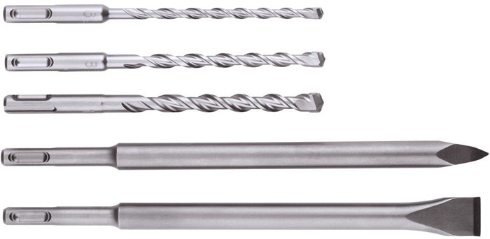 Bohrer-/Meißelsatz SDS-plus 5teilig Metabo